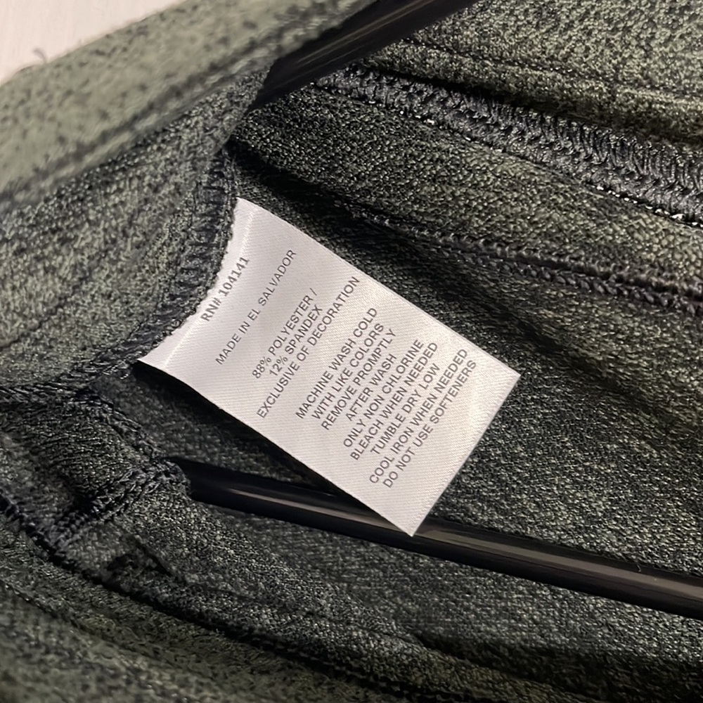 Alpine olive green hiking tights - Picture 6 of 8